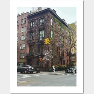 Ivy-covered building on Irving Place Posters and Art